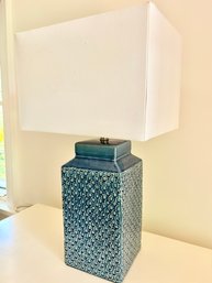 Lovely Blue Ceramic Table Lamp