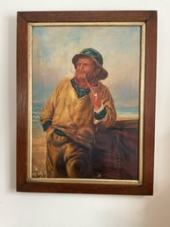 'The Old Fisherman' Original Painting