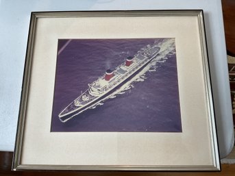 Vintage Framed Photo Of USS United States