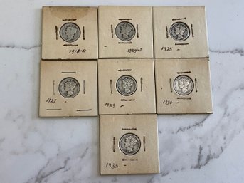 Liberty Dimes Lot #87
