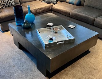 Concrete Cocktail Table (PLEASE READ DESCRIPTION)