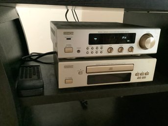 Denon AM/FM Receiver & CD Player