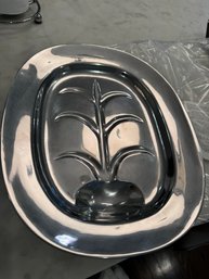 Wilton Armetale Well & Tree Pattern Platter