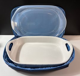 CorningWare World 60th Anniversary Cornflower Portable Set