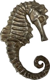 Vintage Sterling Silver Seahorse Brooch