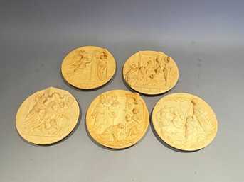 Group Of 5 Saltangela Italian Collector Plates