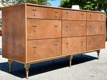 A 'Captain's' Dresser In Leather And Bronze By Tyler Hays' BDDW