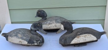 Lot Of Three Wildfowler Duck Decoys  D4