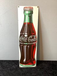 Coca Cola Metal Sign