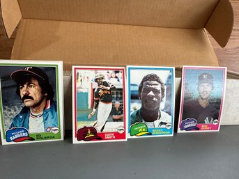 Set Topps 1981 Baseball Cards