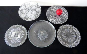 Table Of Cake Plates And Pedestal Cake Stands