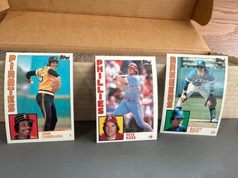 Set Of Topps 1984 Baseball Cards