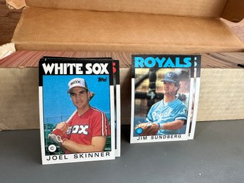 Set Topps 1986 Baseball Cards
