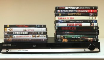 Samsung DVD Player & Movie Collection Bundle