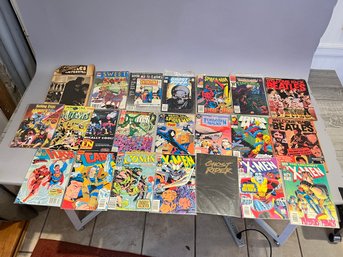 Large Lot Of Comic Books