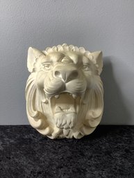 Decorative Lion's Head Composite Decor