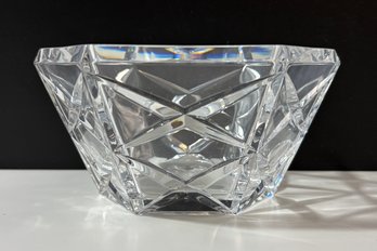 Cristal D'Arques Hexagonal Crystal Bowl