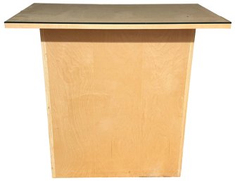 Dummy Table With Glass Top