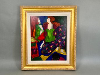 Beautiful Linda Le Kinff Giclee On Board