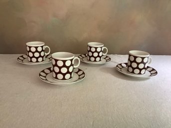 Jarolina China Espresso Cups And Saucers