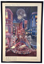 Signed Melanie Taylor Kent Return Of The Cable Cars Framed Poster