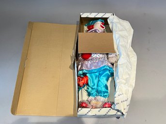 Clown Doll With Porcelain Head