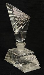 Vintage Crystal Glass Fragrance Bottle