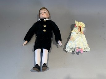 Seymour Mann 505/5000 Porcelain Doll And Other Doll