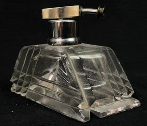 Vintage Crystal Glass Fragrance Bottle