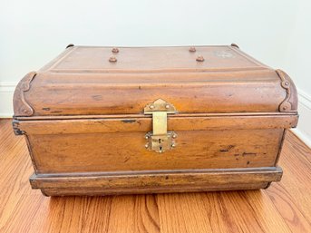 Vintage Metal Trunk
