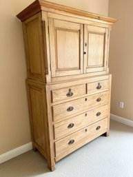 Chest On Pine Dresser