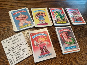 Original Series 2 Garbage Pail Kids - Released In 1985 - #'s 42A-83B
