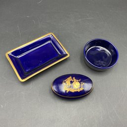 Cobalt Porcelain Lot