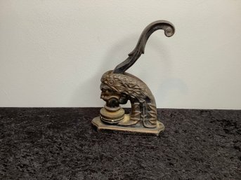 Vintage Cast Iron Embosser