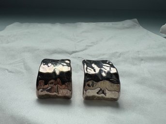 Pair Of Earrings Made In Israel