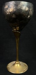 Vintage Metal Goblet Cup