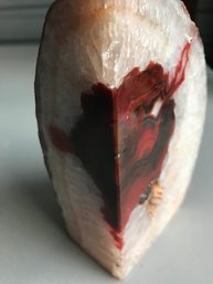 Agate Gem Stone, 3 LB 4 Oz, 6 Inch Tall
