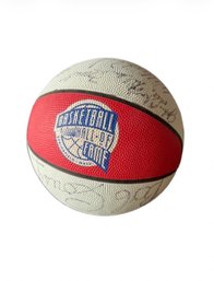 Basketball Hall Of Fame Ball Signed By Numerous Players - NO COA