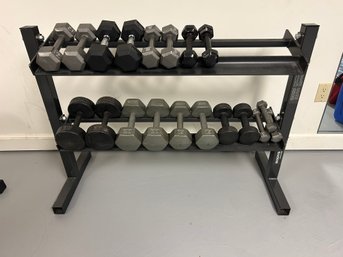 Dumbells And Rack