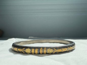 Vintage Michaela Frey Enamelled Bangle Bracelet.
