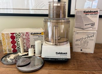 Original Cuisinart Food Processor And Accessories