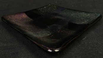 Dichroic Art Glass Trinket Dish