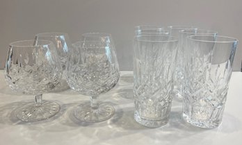 Waterford Lismore, Brandy Ballon & Highball Tumblers