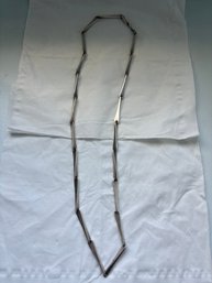 Vintage Mid Century Sterling Silver Necklace