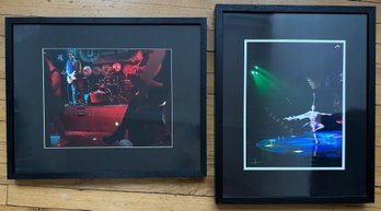 2 Laura Jacobs Original Photos Of Performers: Cirque Du Soleil  & Amsterdam Rock Club