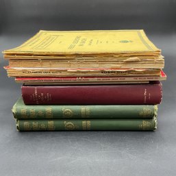 Antique And Vintage Music Books