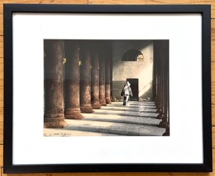 Allan I. Teger Original Hand Painted Photograph With Artists Statement
