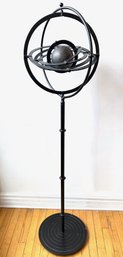 Iron Celestial Astronomical Armillary Sphere Sculpture