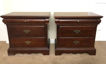 Pair Of Traditional Nightstands