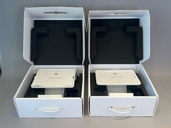 Lot Of 2 Square Stands